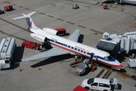N722AE @ KDFW - Seen from the Skylink Train in DFW - by capwatts1986