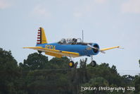 N75004 @ KSRQ - Vultee BT-15 Valiant (N75004) arrives at Sarasota-Bradenton International Airport - by Donten Photography
