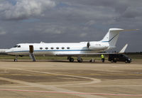 T7-TIL @ EGCN - Brand new Gulfstream G550. - by Keith Campbell