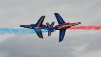 UNKNOWN @ EGSU - FAF Patrouille de France at The Duxford Air Show, Sept. 2013. - by Eric.Fishwick
