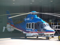 OY-HSK @ EGSH - Being pulled out of a hanger at Norwich - by Philip Cole