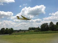 N430BA @ 8N1 - On final at Grimes Airfield (8N1) during an FAA private glider check ride - by Jared Goodlow