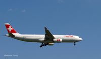 HB-JHC @ JFK - Going to a landing on 22L @ JFK - by Gintaras B.