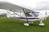 G-JENK @ EGBK - At the 2013 Light Aircraft Association Rally at Sywell in the UK - by Terry Fletcher