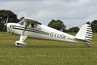 G-LUSK @ EGBK - At the 2013 Light Aircraft Association Rally at Sywell in the UK - by Terry Fletcher