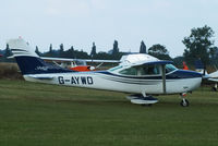 G-AYWD @ EGMJ - at the Little Gransden Air & Vintage Vehicle Show - by Chris Hall