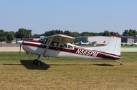 N585PM @ KOSH - Cessna A185F