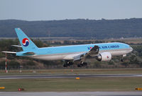 HL8251 @ LOWW - Korean Air Cargo Boeing 777 - by Andreas Ranner