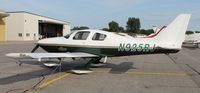 N925RJ @ KAXN - Lancair LC-40-550FG Columbia 300 on the line. - by Kreg Anderson