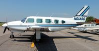 N61490 @ KAXN - Piper PA-31-310 Navajo on the line. - by Kreg Anderson