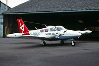 F-BRUS @ LFRF - F-BRUS mid-July 1996 on Granville airport, France - by Marc Heesters