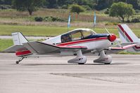 G-BXIO @ EGFH - Visting Jodel Excellence. - by Roger Winser