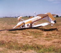 N8389G @ LHQ - Tornado Damage.  I got my private in this bird on 11-7-77 - by Bob Simmermon