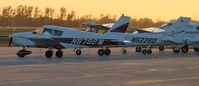 N9792W @ KFAR - Pepper PA-28-140 Cherokee on the ramp at Fargo Jet Center.