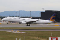 D-AEMD @ LOWW - Augsburg Emb190 - by Thomas Ranner