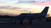 N890HB @ KFAR - Hawker Beechcraft C90GTI from the University of North Dakota taxiing for departure from Fargo Jet Center. - by Kreg Anderson