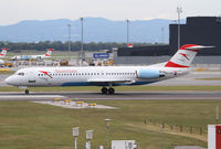 OE-LVK @ LOWW - Austrian Fokker 100 - by Thomas Ranner