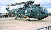 MM5015N @ EGDY - Agusta SH-3H Sea King [6012] (Italian Navy) RNAS Yeovilton~G 15/07/1995 - by Ray Barber