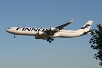OH-LQG @ EBBR - Arrival of flight AY811 to RWY 25L