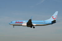 OO-JBV @ EBBR - Flight JAF182 is descending to RWY 25L