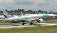 A6-ENK @ KPAE - Landing at Paine Field - by Todd Royer