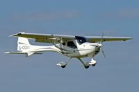 G-CGIR @ EGBK - Arriving at the 2013 Light Aircraft Association Rally at Sywell in the UK - by Terry Fletcher