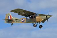 G-ASCC @ EGBK - The unique ,1962 Auster AOP.11, c/n: B5/10/162 at Sywell - by Terry Fletcher