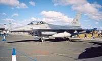 J-021 @ EGVA - General Dynamics F-16AM Fighting Falcon [6D-177] (Royal Netherlands Air Force) RAF Fairford~G 22/07/1995