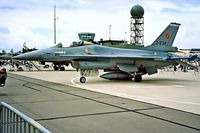 J-234 @ EGDY - General Dynamics F-16A Fighting Falcon [6D-23] (Royal Netherlands Air Force) RNAS Yeovilton~G 15/07/1995 - by Ray Barber