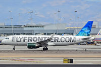 N220FR @ KLAS - N220FR 2013 Frontier Airlines Airbus A320-214 cn/5661

The first A320 in Frontier's new colors and the airline's first Sharklet-equipped aircraft. 

McCarran International Airport (KLAS)
Las Vegas, Nevada
TDelCoro
September 12, 2013 - by Tomás Del Coro