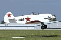 G-BBBB @ EGBK - 1973 Taylor Monoplane, c/n: SAM/01/PFA 1422 at Sywell - by Terry Fletcher