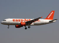 G-EZWL @ LEBL - Landing rwy 25R - by Shunn311