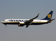 EI-EKH @ LEBL - Landing rwy 25R - by Shunn311
