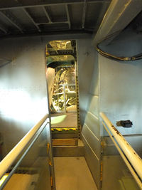 ML824 @ X2HF - inside the Short Sunderland at the RAF Museum, Hendon - by Chris Hall