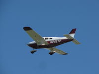 N245TP @ KOSH - Departing Oshkosh - by steveowen