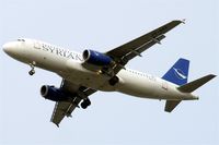 YK-AKF @ EGLL - YK-AKF   Airbus A320-232 [1117] (Syrianair) Home~G 24/09/2009 - by Ray Barber