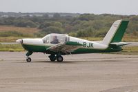 EI-BJK @ EGFH - Visiting Rallye Galopin. Previously registered F-GBKY. - by Roger Winser