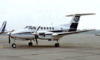 LN-PAF @ EHRD - Beech 200 Super King Air [BB-490] (Parinair) Rotterdam~PH 23/05/1984. Taken from a slide. - by Ray Barber