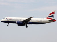 G-EUUC @ LEBL - Landing rwy 25R with additional logo near titles... - by Shunn311