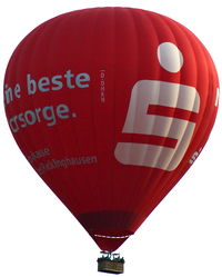 D-OHKN - Ballonsport Marl e.V. (Sparkasse Vest cs.), nice Baloon seen over my home - by A. Gendorf
