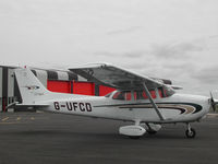 G-UFCD @ CAX - Cessna 172S Skyhawk visiting Carlisle in April 2004. - by Peter Nicholson