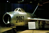 2057 @ FFO - MiG-15 of the USAF Museum as displayed in the Summer of 1977. - by Peter Nicholson