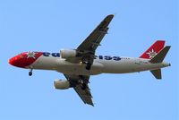 HB-IHZ @ EGLL - Airbus A320-214 [1026] (Edelweiss Air) Home~G 17/05/2010. On approach 27R. - by Ray Barber