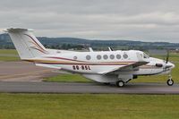 OO-ASL @ EGTE - Taxiing for departure from R26 at Exeter - by Andy Stevens