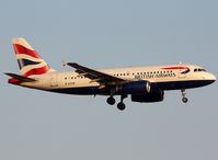 G-EUOB @ LEBL - Landing rwy 25R - by Shunn311