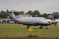 M-RLDR @ EGHR - PC12 in Goodwood - by FerryPNL