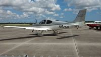N97CK @ VRB - motor purred like a kitten, very quiet and smooth, gorgeous silver looks like a big plane - by Arthur Levy