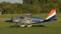 G-JEEP @ EGTH - 1. G-JEEP preparing to depart the Shuttleworth Uncovered Air Dsiplay, Sept, 2013 - by Eric.Fishwick