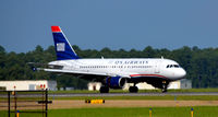 N738US @ KRIC - Landing Richmond - by Ronald Barker