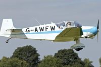 G-AWFW @ EGBK - 1963 Jodel D-117, c/n: 599 - by Terry Fletcher